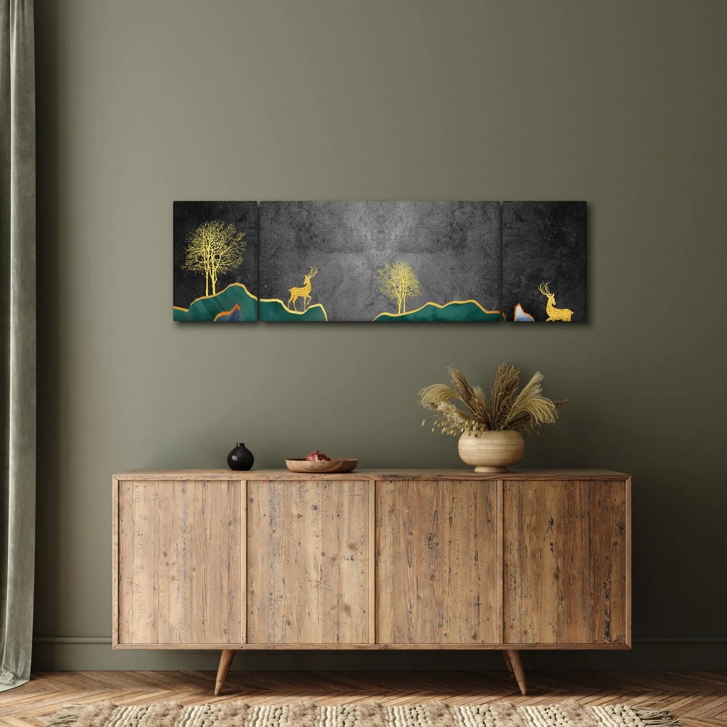 Obraz - Górska sceneria (170x50 cm)