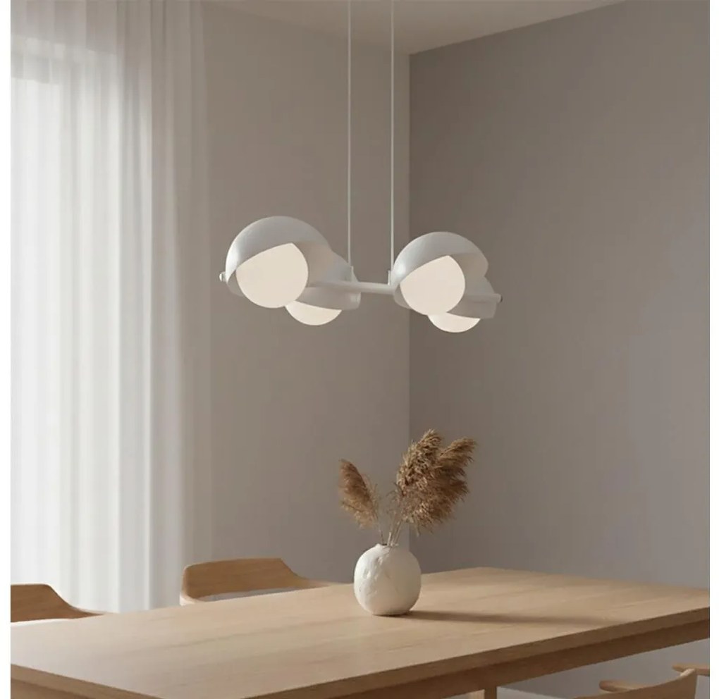 Žyrandol na lince BOOM 4xG9/8W/230V biały