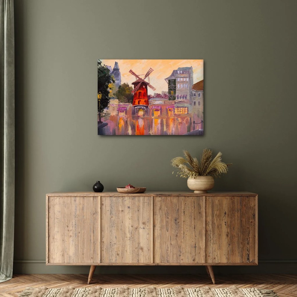 Obraz - Moulin Rouge, Paryż, Francja (70x50 cm)
