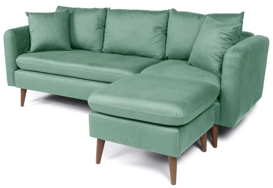 Turkusowa sofa 215 cm Sofia – Balcab Home