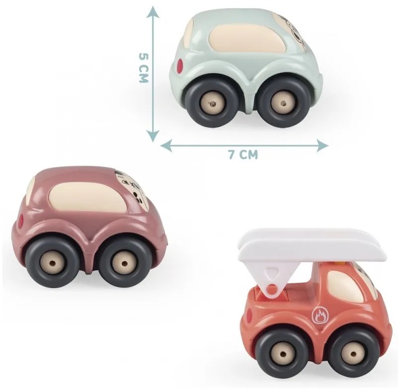 Smoby little skrzyneczka z samochodzikami vroom planet