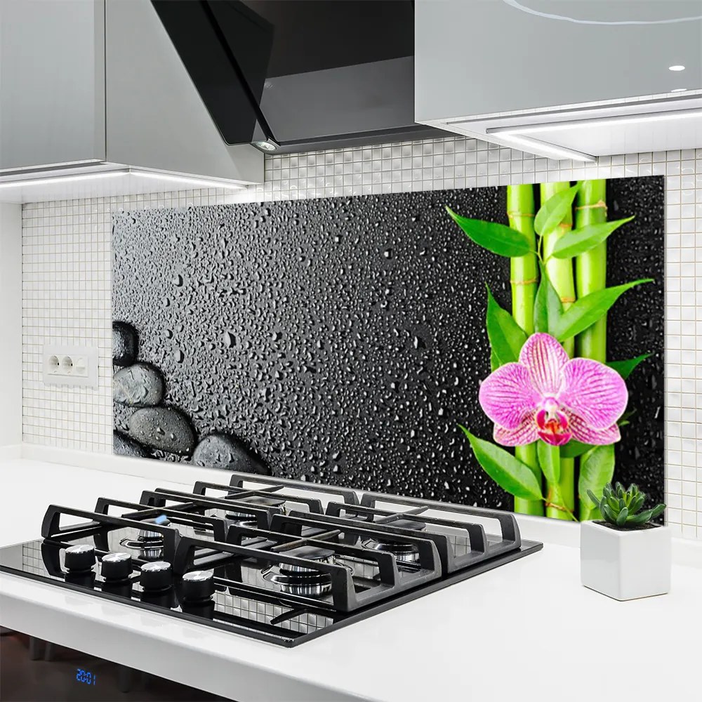 Panel Szklany Egzotyczny Pęd Bambusa