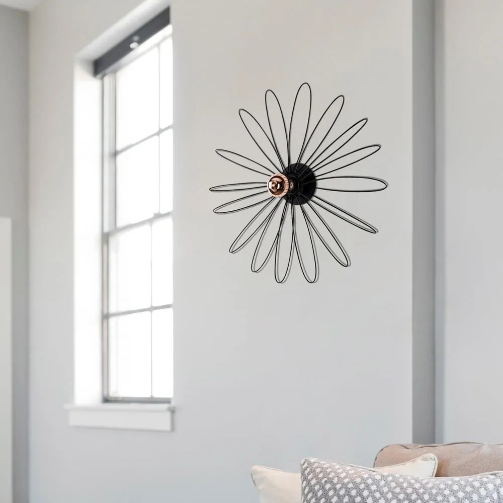 Czarny kinkiet Hemdem – Opviq lights