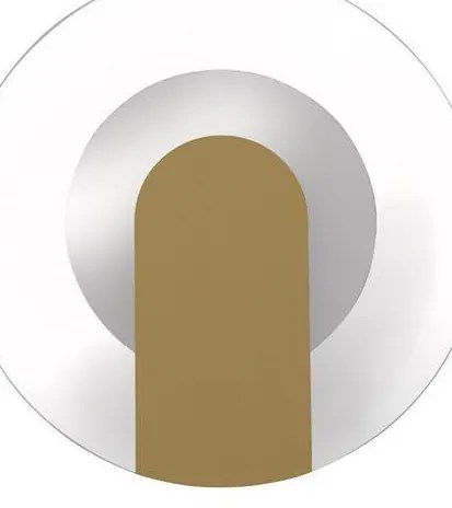 Searchlight 95410GO - Kinkiet ścienny TARGET LED/7W/230V, złoty