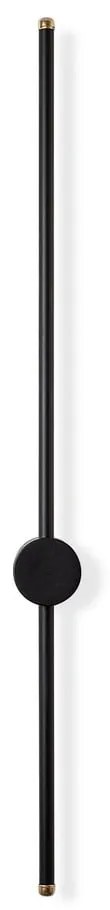 Czarny kinkiet LED ø 7 cm Sword – Opviq lights