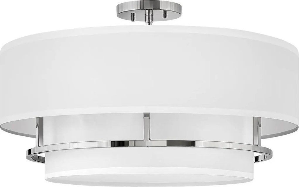 Hinkley HK-GRAHAM-L-PN - Przysufitowy żyrandol GRAHAM 4xE14/40W/230V chrom błyszczący