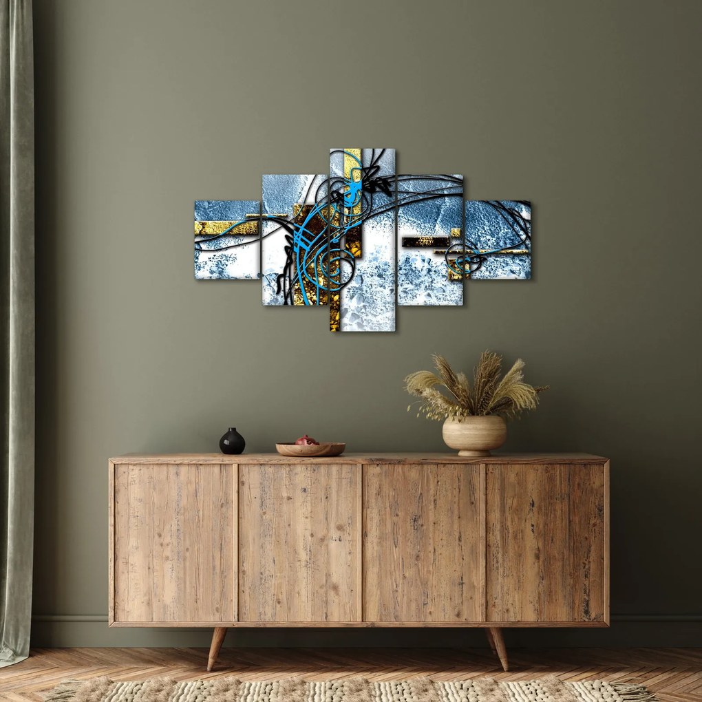 Abstrakcyjny obraz (125x70 cm)