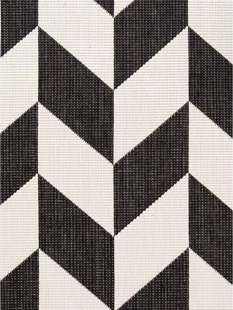 Czarny/kremowy dywan odpowiedni na zewnątrz 160x230 cm Haringey Terrick – Ted Baker