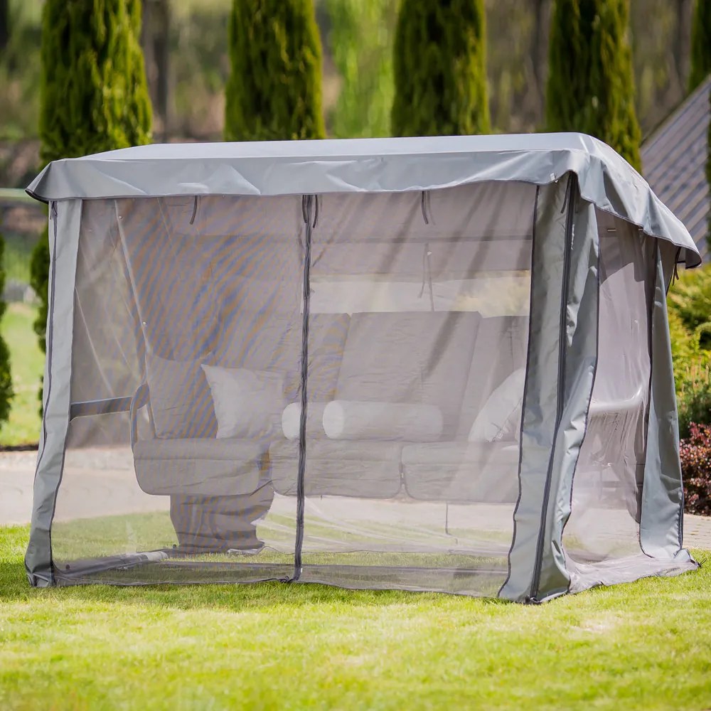 Huśtawka ogrodowa z moskitierą Venezia Lux D048-16FB PATIO