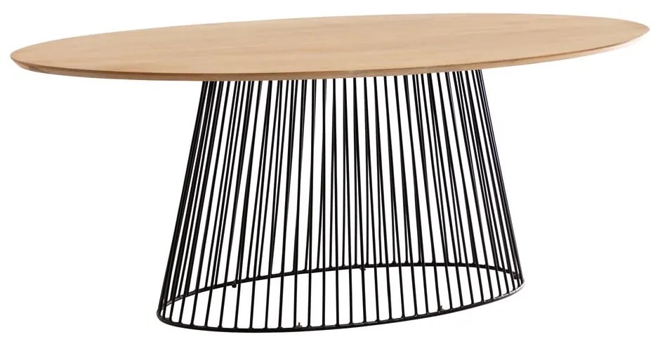 Stół do jadalni z blatem z drewna mangowego Kave Home, 200 x 110 cm