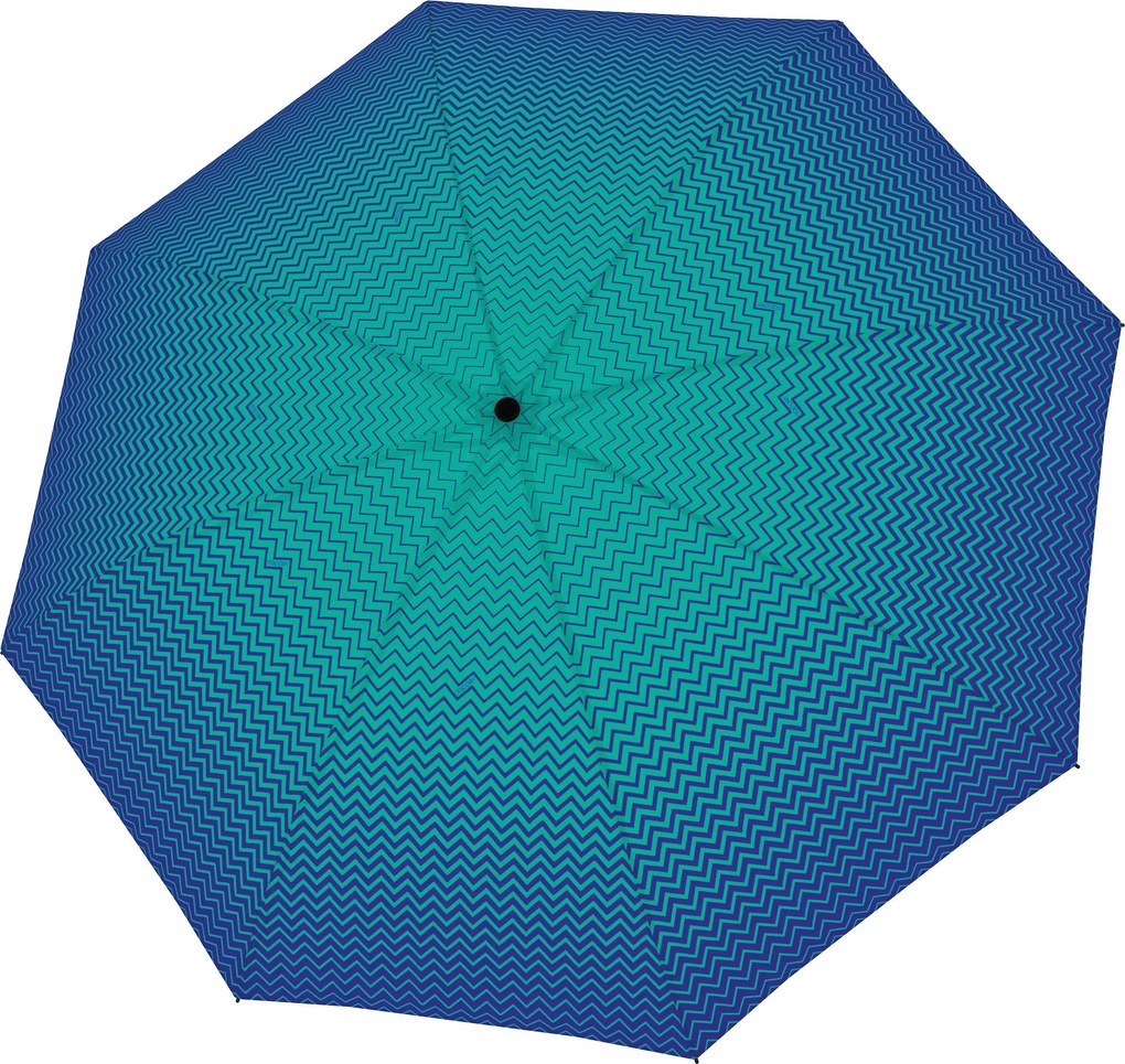 Doppler Fiber Mini Strong Blue damski składany parasol