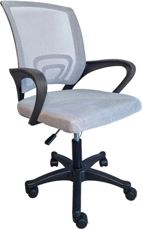 Białe krzesło biurowe JETTA