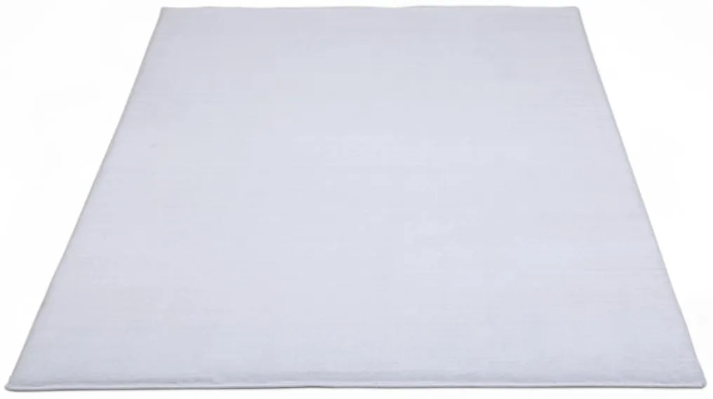 Dywan pluszowy Catwalk biały 140 cm x 200 cm