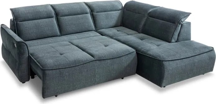 Narożnik MURILLO L z elektryczną regulacją siedziska Prawostronny w tkaninie VOGUE 12 WERSAL