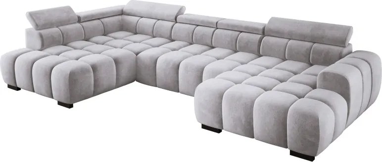 Narożnik BULL XL Lewostronny z elektryczną funkcją regulacji tkanina Salvador 13 WERSAL