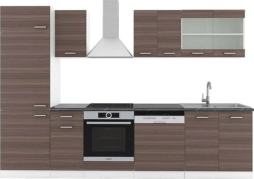 Aneks kuchenny szlachetny szary/biały 300x60x81.6 r-line