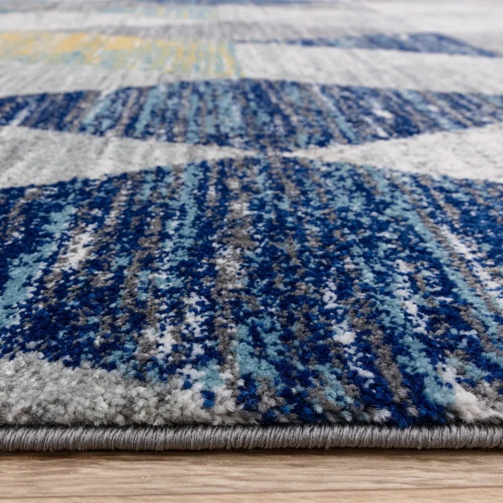 Niebieski dywan 80x150 cm Muse Harlequin Blue – Asiatic Carpets