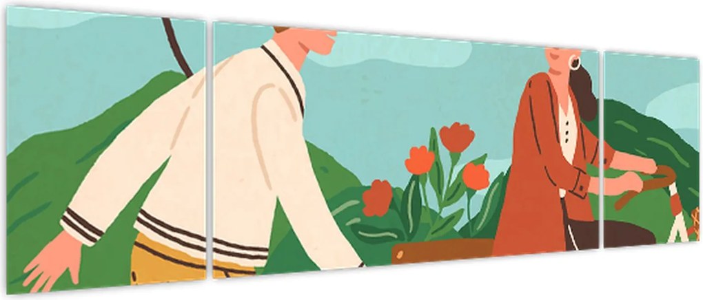 Obraz - Piękny dzień (170x50 cm)