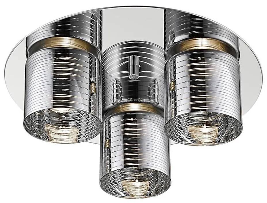 Klausen 140009 - LED sufitowe EVOLUTION 3xLED/5W/230V chrom błyszczący