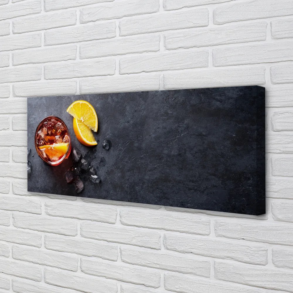 Zdjęcie na płótnie Mrożona Herbata Cytrynowa