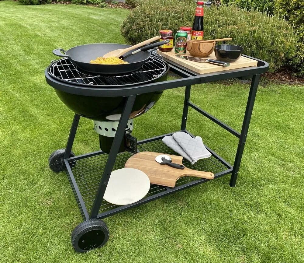 Avenberg Grill wielofunkcyjny z kociołkiem Venezia + szpikulec elektr. do grill. + piec do pizzy