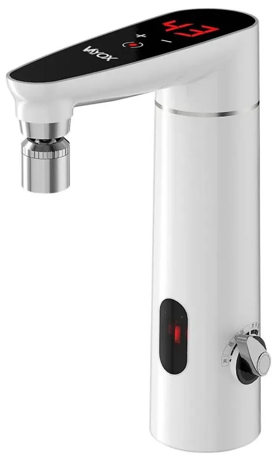 Dotykowy przepływowy podgrzewacz wody 3000W/230V IPX4 z czujnikiem, LED