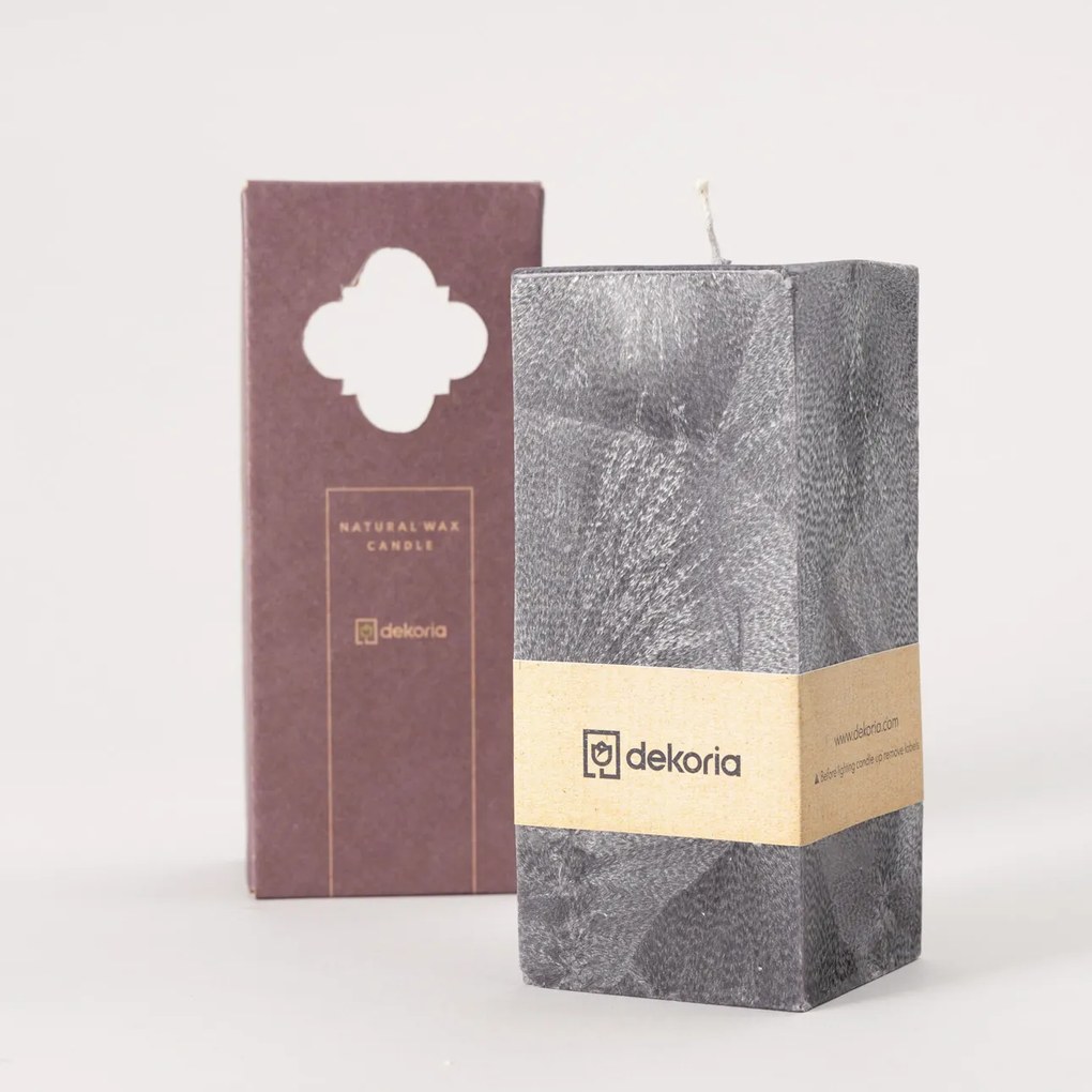 Świeca zapachowa palmowa kostka Black