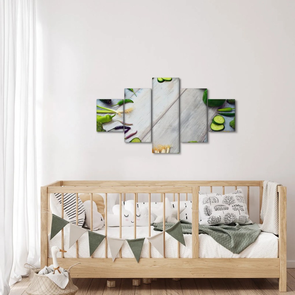 Obraz warzyw (125x70 cm)