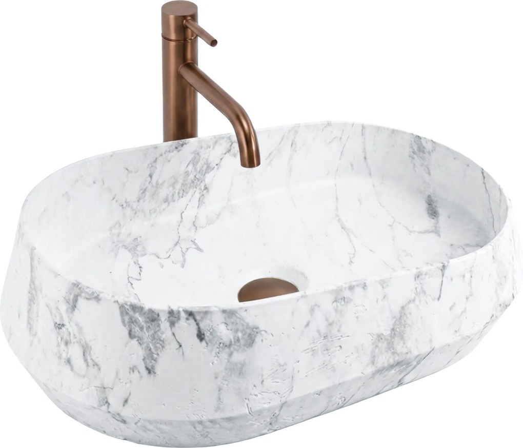 Umywalka nablatowa Rea Zoe Dune