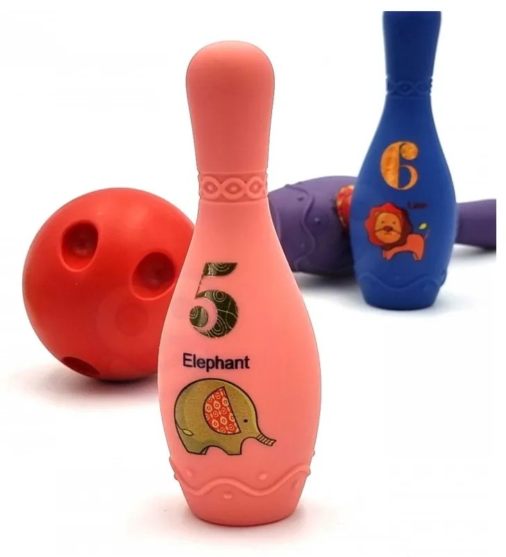 Woopie baby kręgle sensoryczne dla niemowląt 8 el.