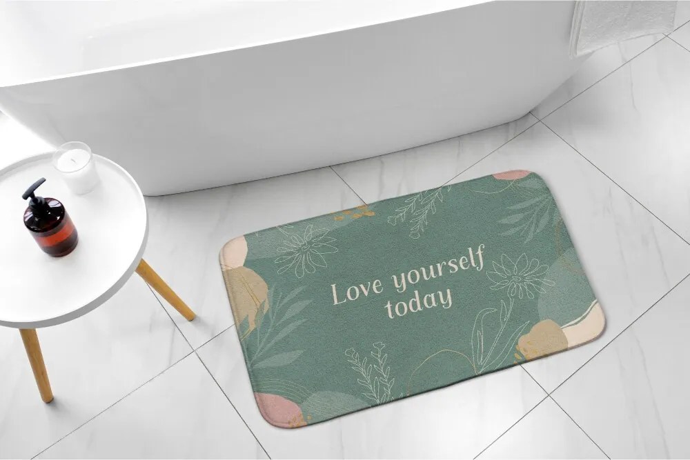 Dywanik łazienkowy antypoślizgowy Dywanik łazienkowy antypoślizgowy Dywanik Polne Kwiaty