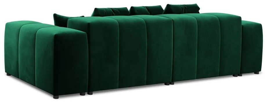 Zielona aksamitna sofa 320 cm Rome Velvet – Cosmopolitan Design