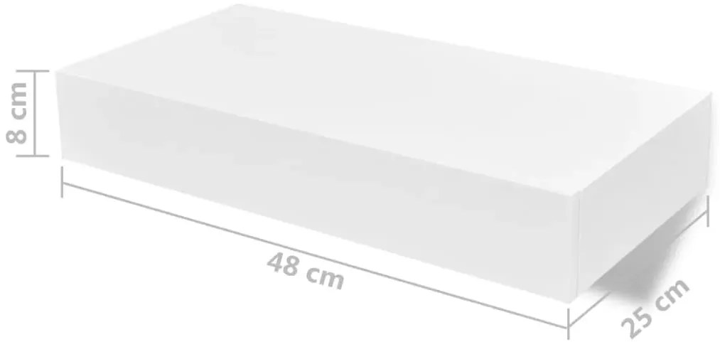 Zestaw półek ściennych z szufladami M5-L57