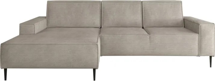 Narożnik MATANO układ L Prawostronny z funkcją spania i pojemnikiem w tkaninie POSO WERSAL