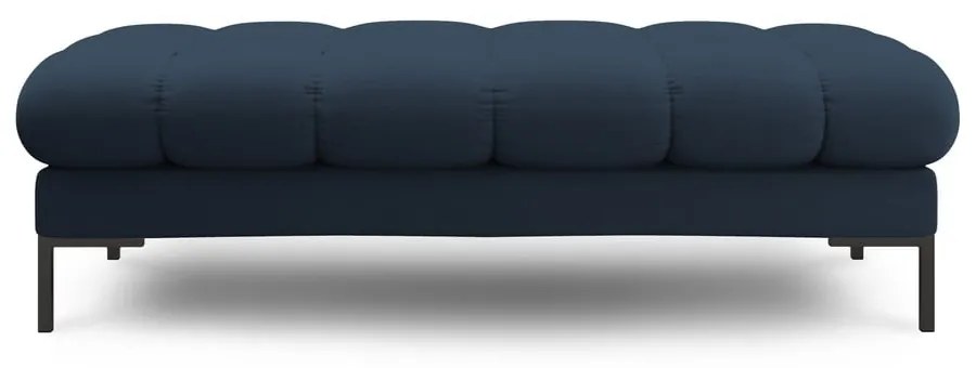 Ciemnoniebieska tapicerowana ławka Bali – Cosmopolitan Design