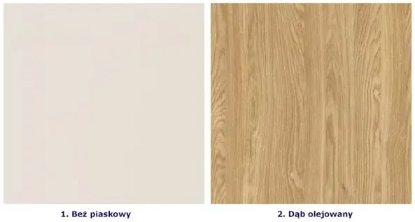 Szafka kuchenna z szufladami 60 cm dąb olejowany - Bixor 13X