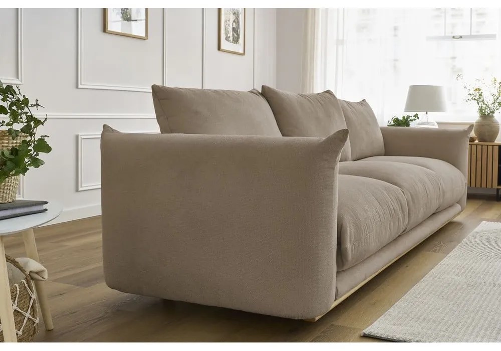 Beżowa sofa 265 cm Ernest – Bobochic Paris