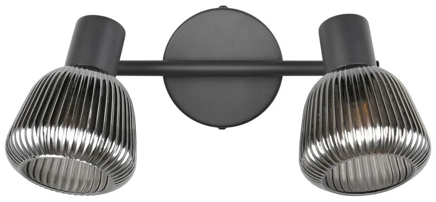 Czarna lampa punktowa ø 10 cm Tarifa – Trio