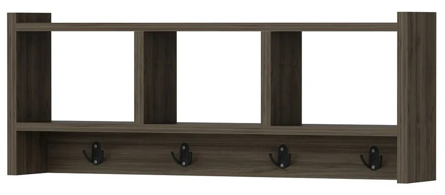 Wieszak ścienny Midnight Walnut