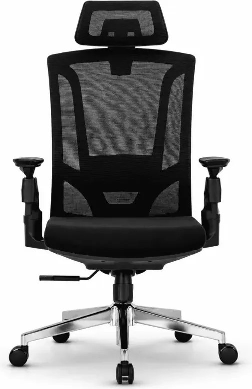 Dmiore – ergonomiczny fotel biurowy obrotowy z regulowanym zagłówkiem