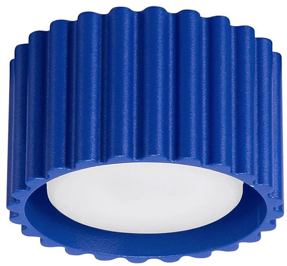 Sollux SL.1812 - Oprawa punktowa AURA 1xGX53/10W/230V 6 cm niebieska