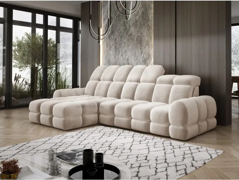 Narożnik TOLLO MINI z elektryczną regulacją siedziska WERSAL