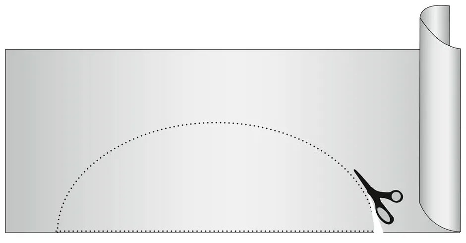 Biała podkładka antypoślizgowa do szuflady Wenko Anti Slip, 150x50 cm