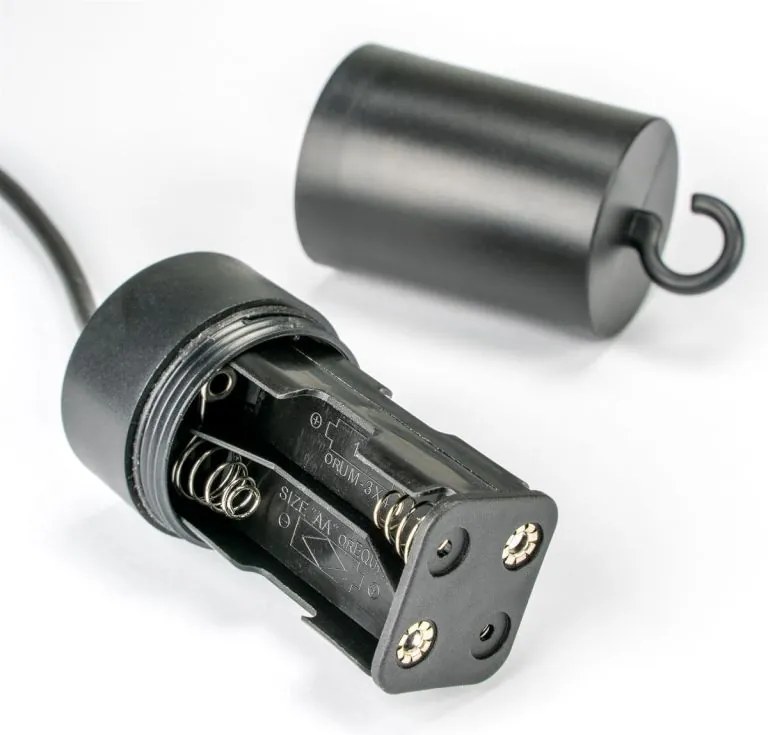 Dekoracja świąteczna - gwiazda 1 LED, 55 cm, biała