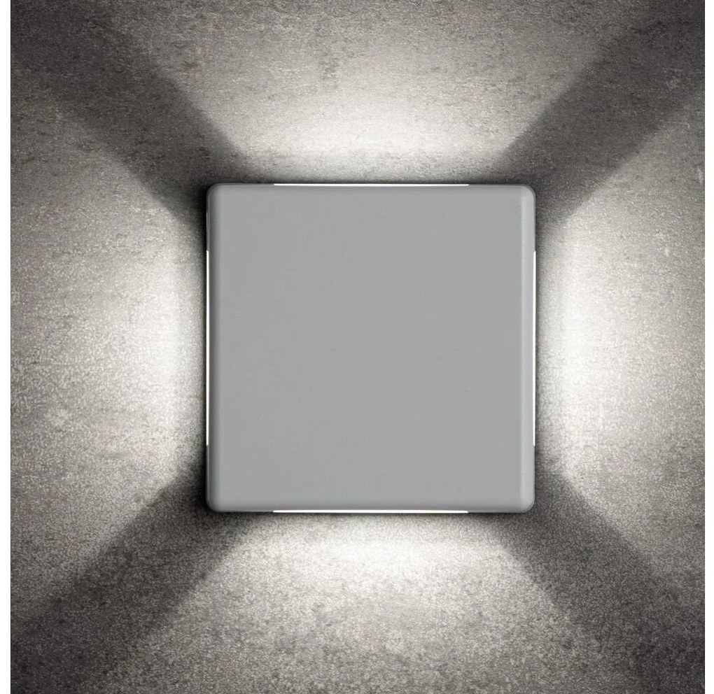 Kanlux 39180 - Zewnętrzny kinkiet LED REFAZI LED/6W/230V IP54 biały