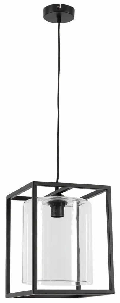Lampa wisząca QUADRATUS czarna ELTAP