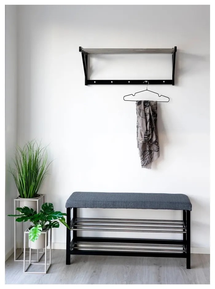 Zestaw 2 beżowych metalowych doniczek House Nordic Marla