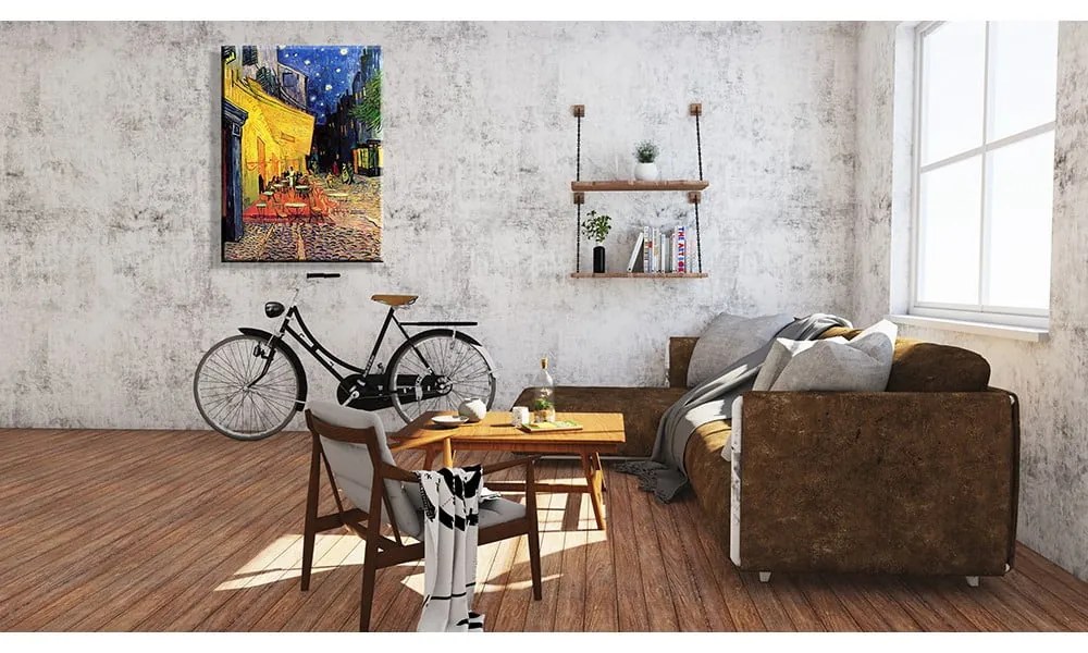 Reprodukcja obrazu Vincenta van Gogha – Cafe Terrace, 45x60 cm