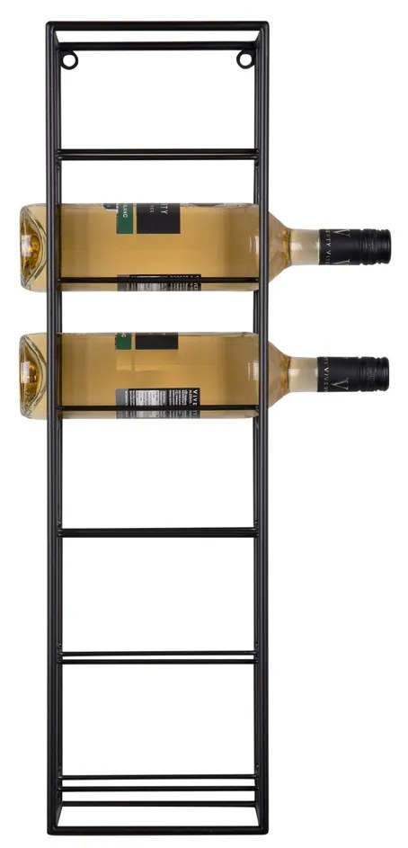 Wieszak na wino SINGLE, na 6 butelek, 66 x 12 x 18 cm