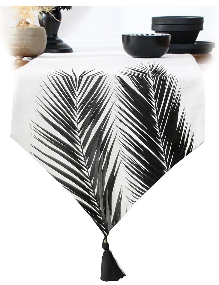 Bieżnik 45x140 cm Black Tree – Minimalist Cushion Covers